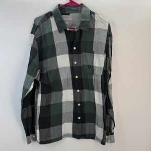 🆕 Hollister Relaxed Fit Flannel Shirt | Size L | NWT